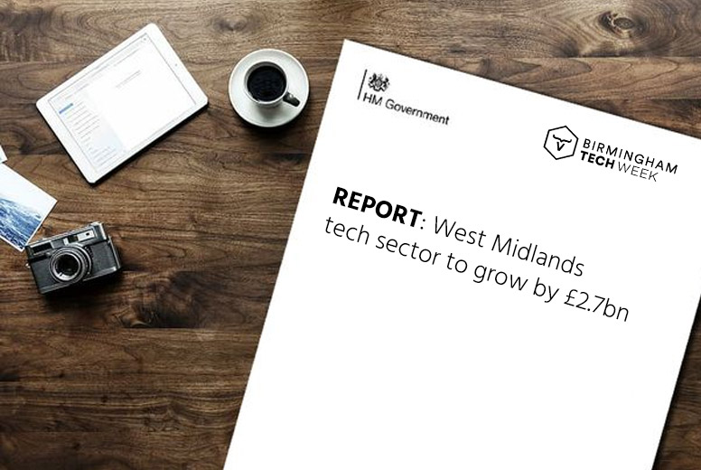 A report published today to coincide with the start of Birmingham Tech Week shows West Midlands tech sector to grow by £2.7bn
